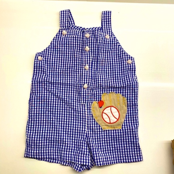 Vintage Other - ⚾️VINTAGE BASEBALL ROMPER⚾️